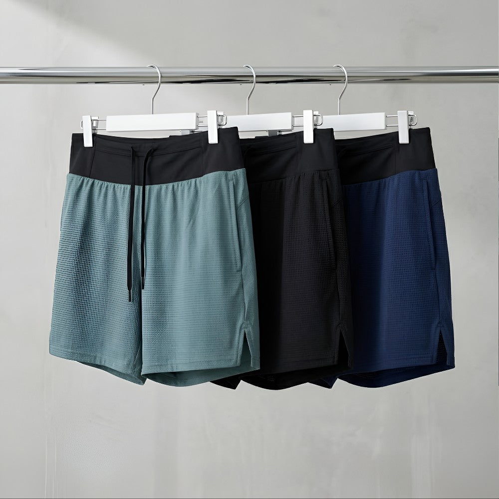 Herre Løbershorts Marathon Shorts med Lomme Træningsshorts | Meowbutter