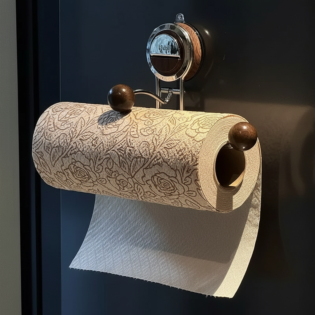 Self-Adhesive Stainless Steel Toilet Paper Holder