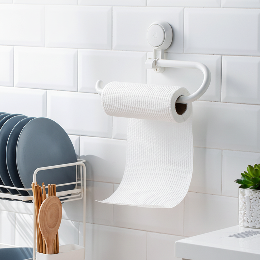 Self-Adhesive Stainless Steel Toilet Paper Holder