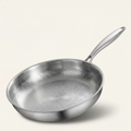 Premium Pure Titanium Fry Pan: 100% PFAS-Free & Built for a Lifetime