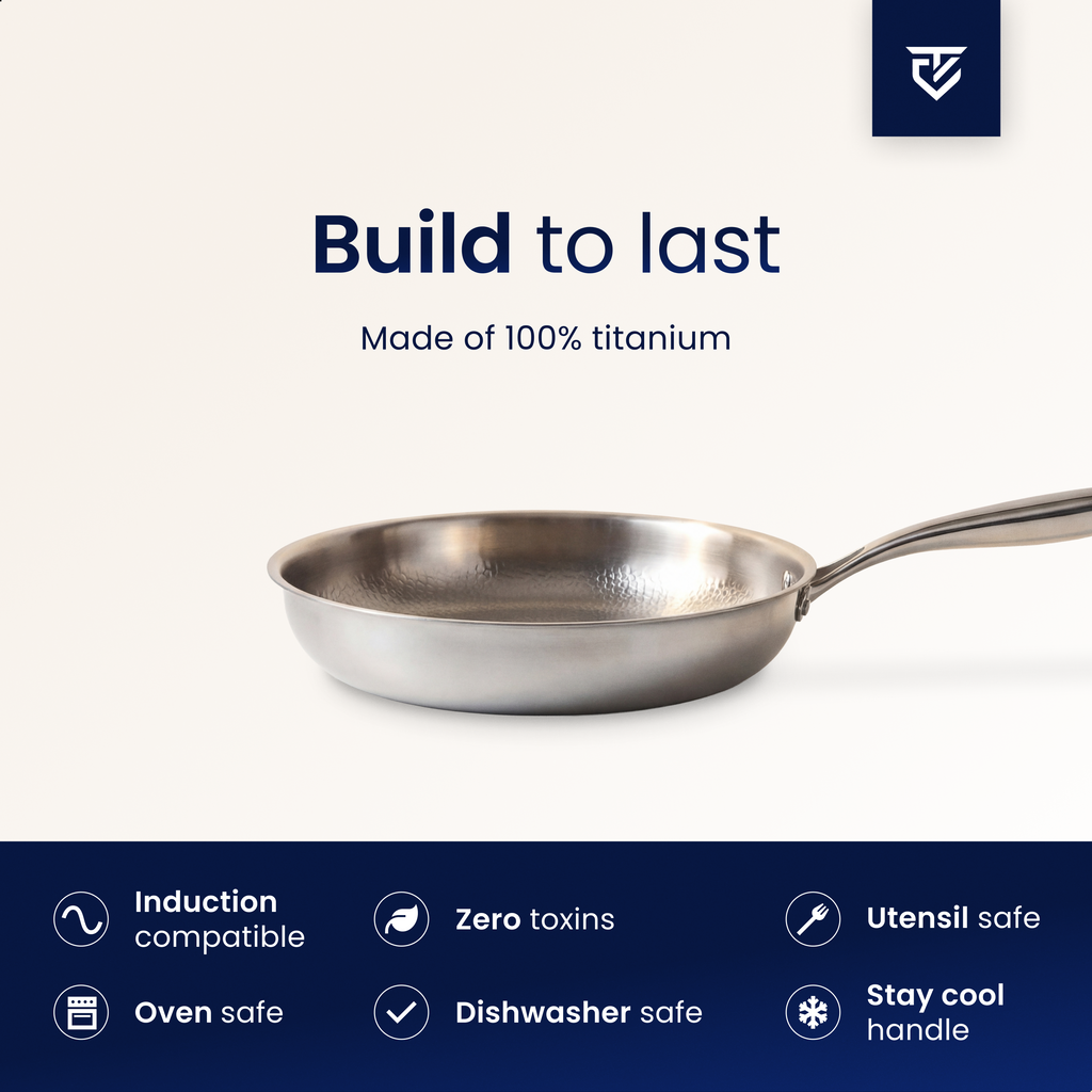 The Pure Titanium Fry Pan: The Last Pan You’ll Ever Buy