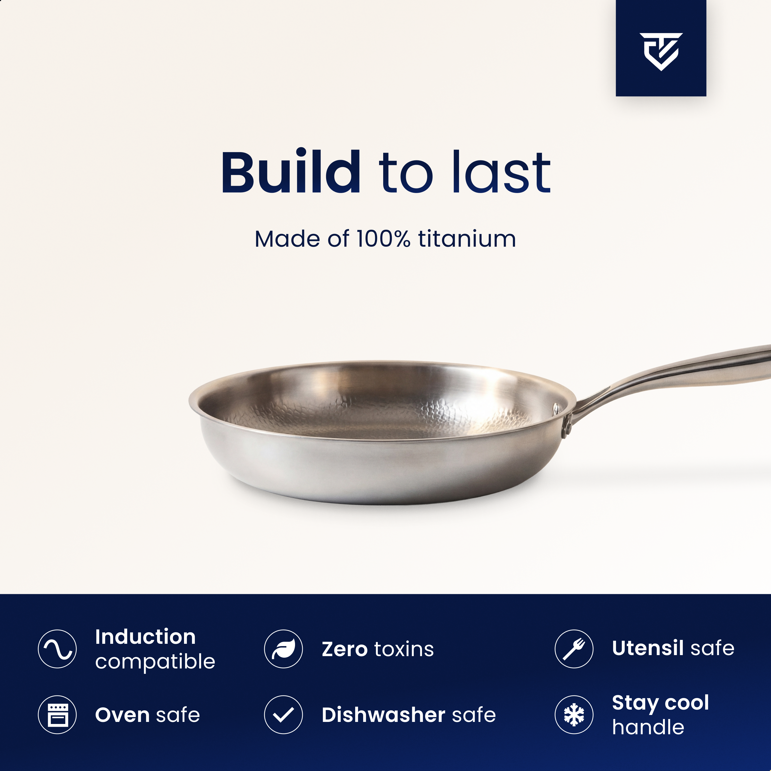 The Effortless Pure Titanium Frying Pan: 30-Second Cleanup