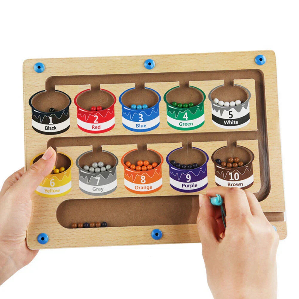 Toddler Toys Magnetic Maze Board Learning Puzzle | Meowbutter