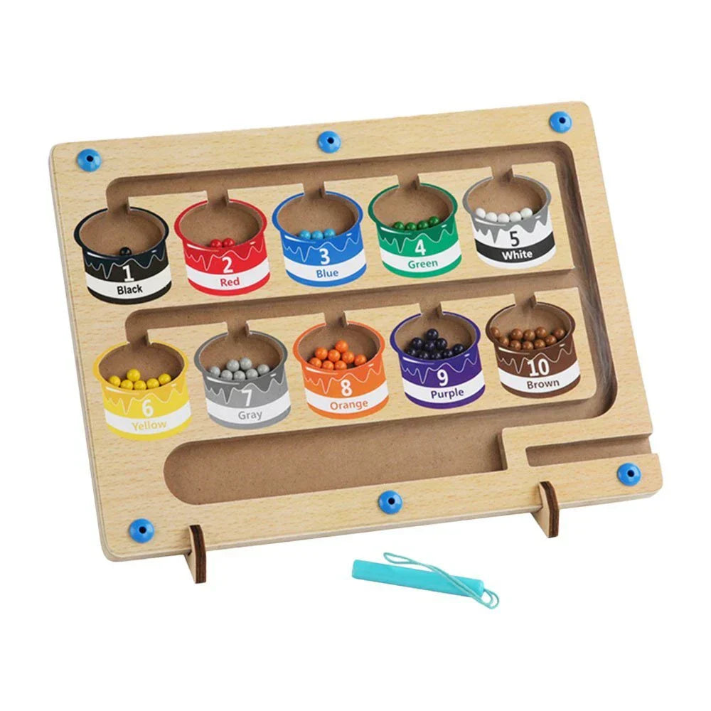 Toddler Toys Magnetic Maze Board Learning Puzzle | Meowbutter