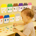 Toy Magnetic Sticker Color Sorting Board Learning Set | Meowbutter
