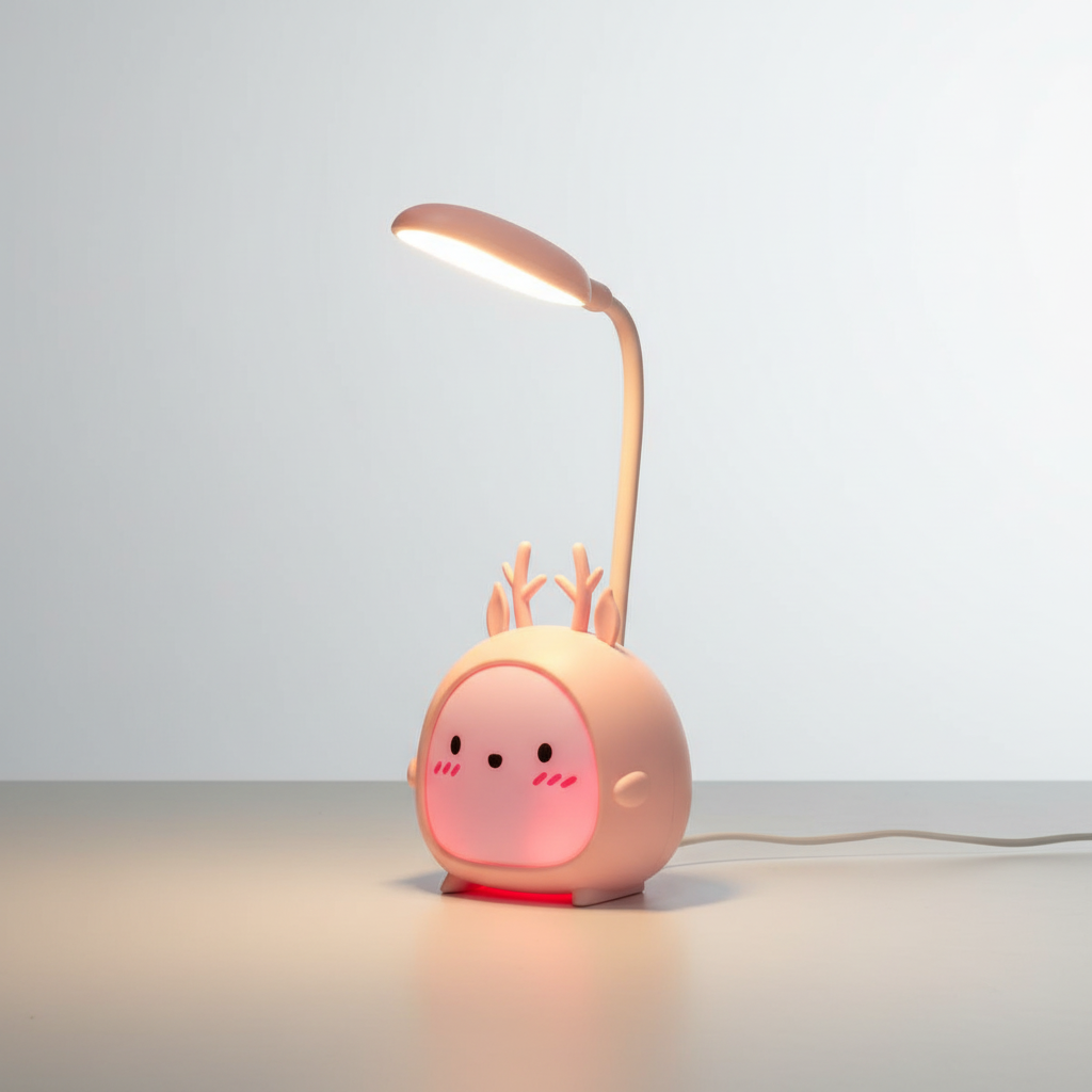 Candeeiro de leitura infantil BrightPals — Luz suave sem encandeamento