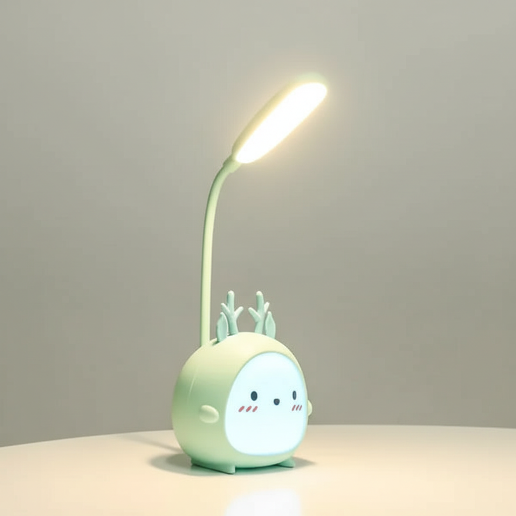 Candeeiro de leitura infantil BrightPals — Luz suave sem encandeamento