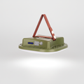 EcoBrighto bærbar LED-campinglykt - solcelledrevet lading