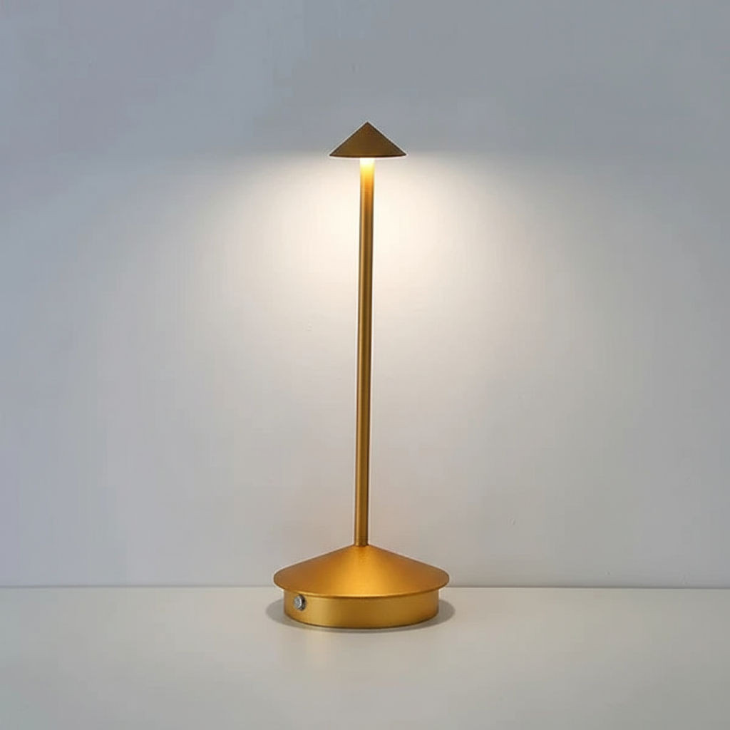 GlowArrow portabel LED-bordslampa — varmt, behagligt ljus