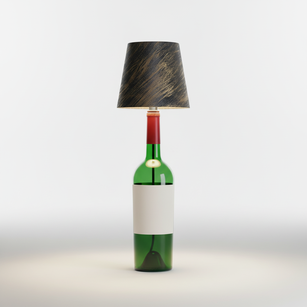مصباح زجاجة محمول LumiBottle — إضاءة دافئة قابلة للتعتيم