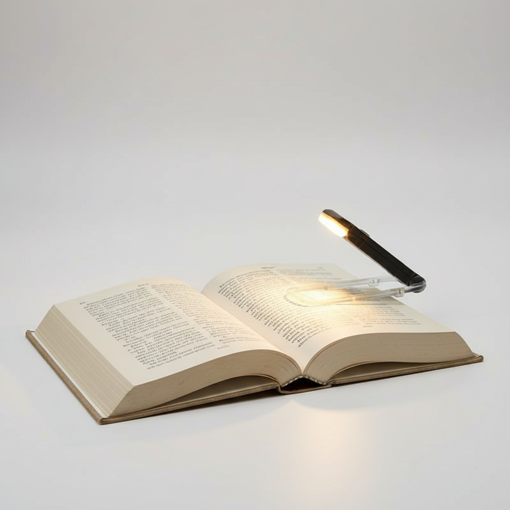 ReadGlow Tragbare flexible Leselampe - Dimmbares warmes Licht