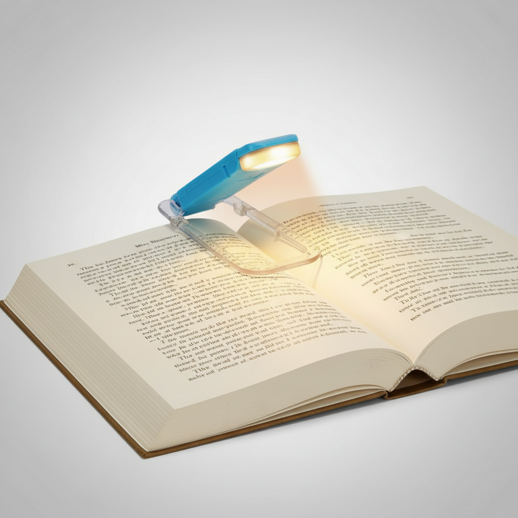 ReadGlow Tragbare flexible Leselampe - Dimmbares warmes Licht