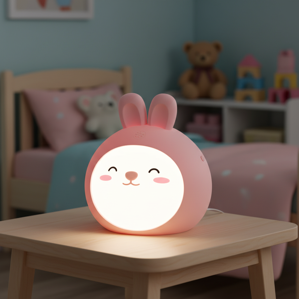 NightNuzzle Portable Sleep Light — Soft, Calming Glow