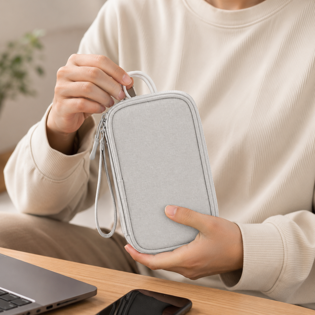 Travel Accessory Organizer Bag Portable Travel Storage Bag | Meowbutter