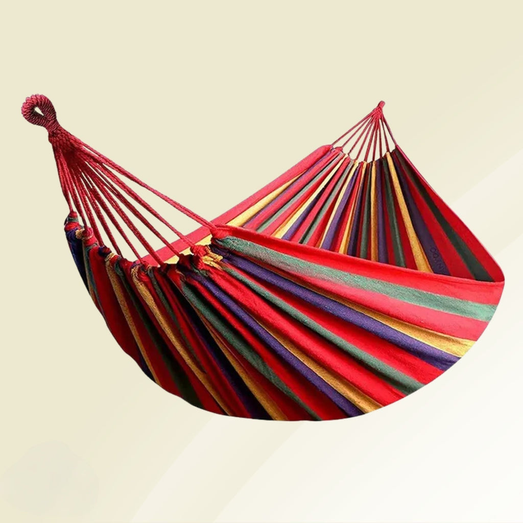 Travel Camping Hammock Portable Lightweight Mesh Canvas | Meowbutter