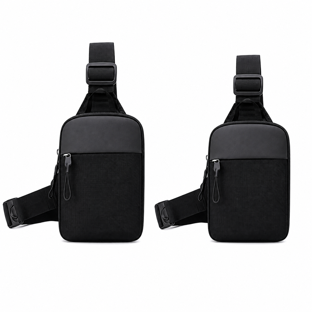 Anti Theft Crossbody Sling Bag — Streamlined Low Profile Design