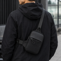 Anti Theft Crossbody Sling Bag — Streamlined Low Profile Design