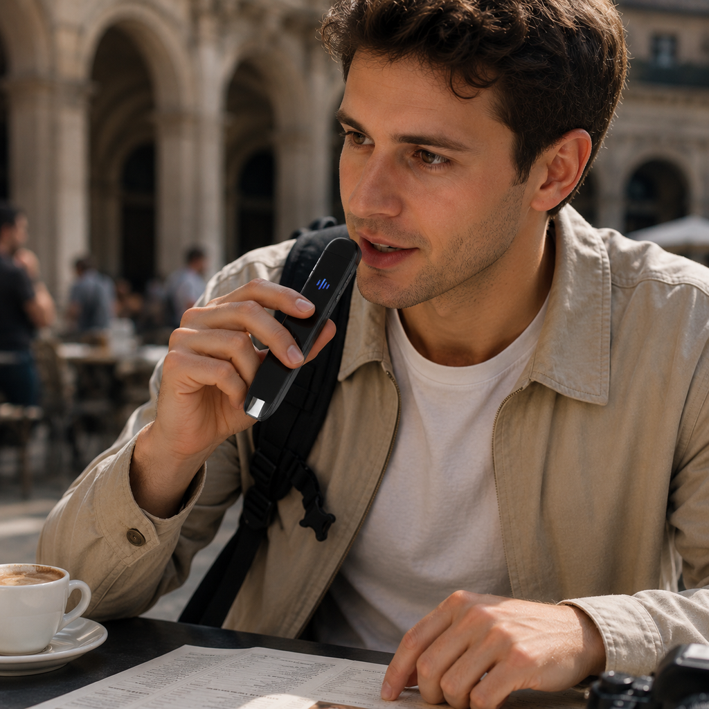 Stylo traducteur linguistique portable - appareil de traduction vocale et textuelle