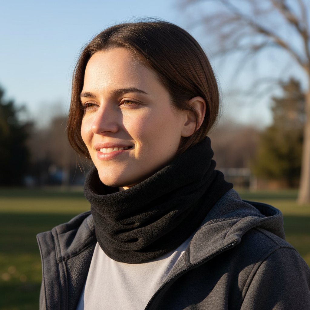 Travel Neck Pillow Scarf Wrap Support Airplane Car | Meowbutter