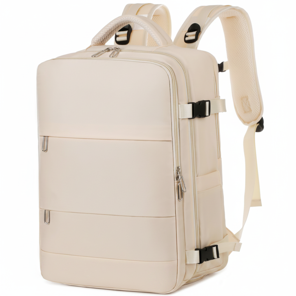 Durable Vacuum Backpack — Travel Compression Organizer Reducing Packed Volume by 50%
