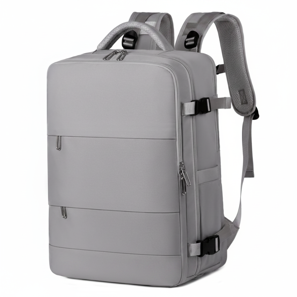 Durable Vacuum Backpack — Travel Compression Organizer Reducing Packed Volume by 50%