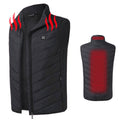 Gilet riscaldato alimentato tramite USB — strato riscaldante elettrico indossabile