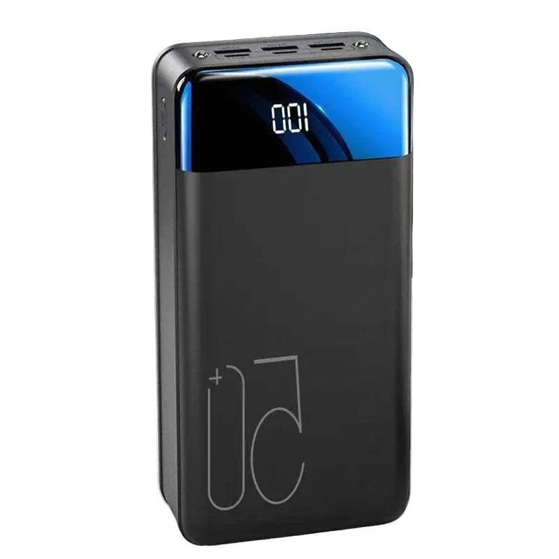 بنك طاقة محمول بسعة 100,000mAh — شحن سريع، بطارية خارجية احتياطية