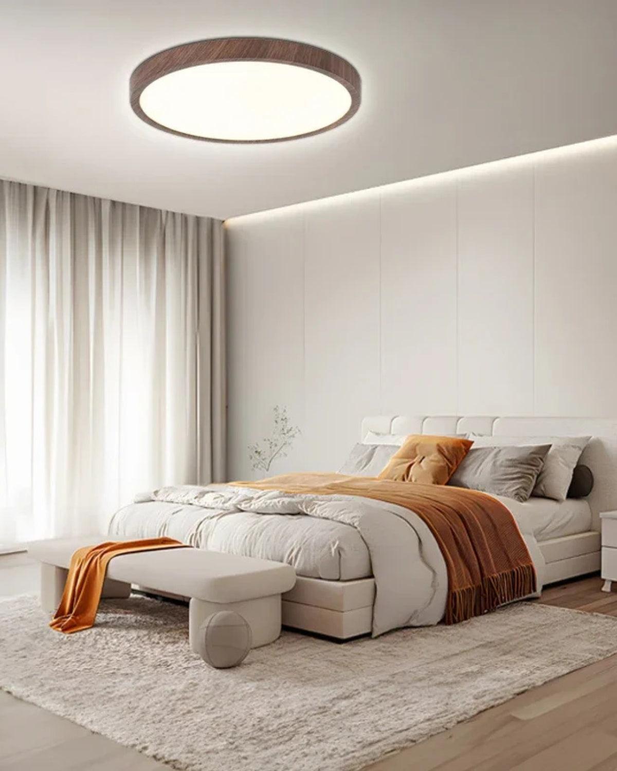 Slim LED Ceiling Lamp With Modern Flush Mount For Elegant Illumination