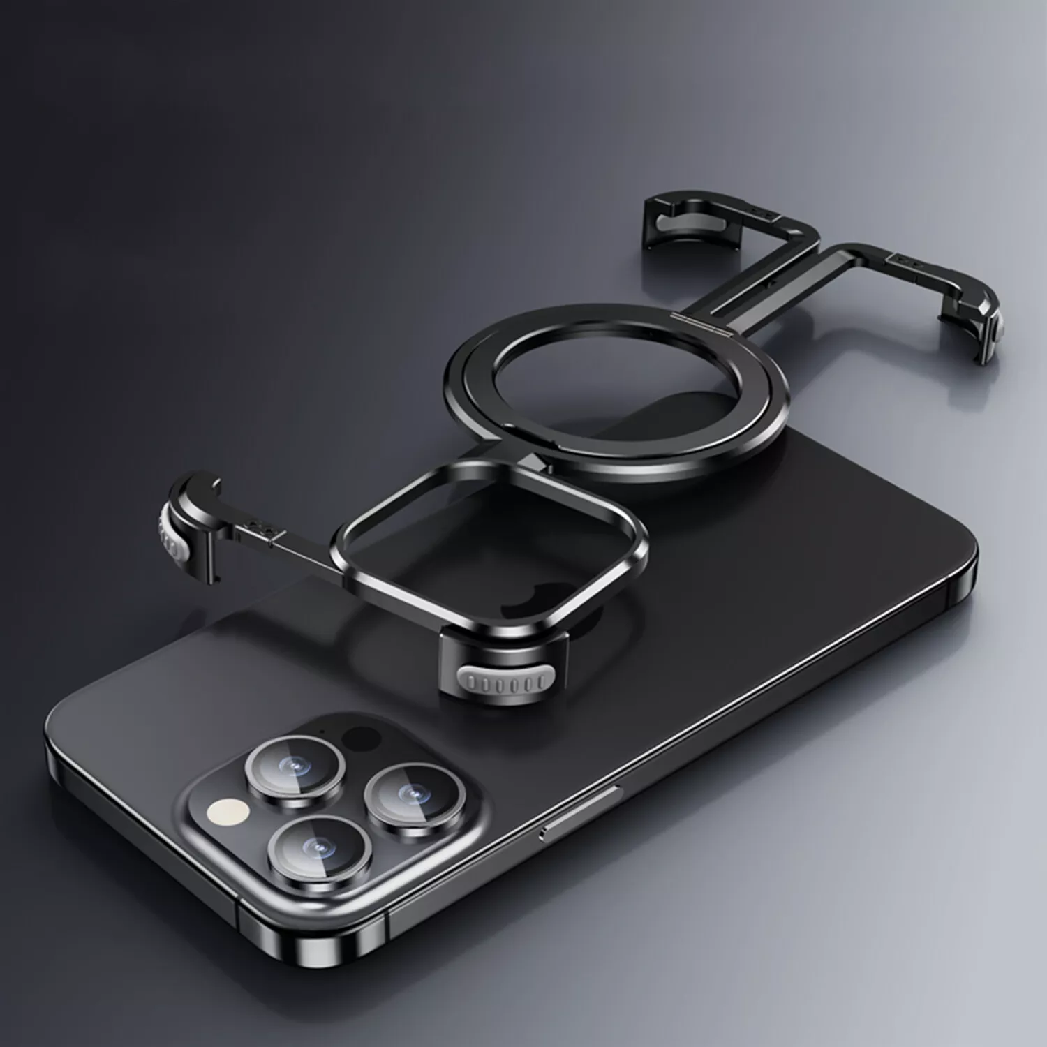 Aurex iPhone MagSafe tok — ultrakarcsú titán, keret nélküli kialakítás