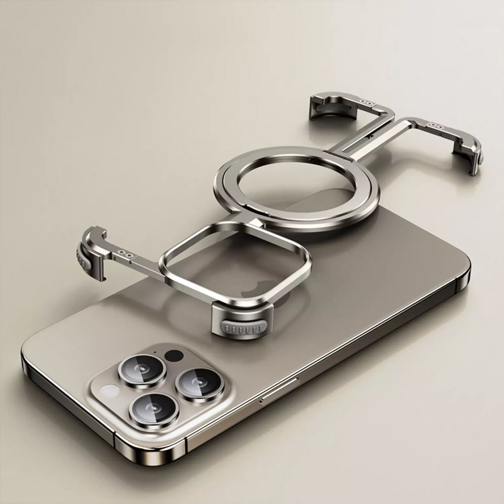 Aurex iPhone MagSafe tok — ultrakarcsú titán, keret nélküli kialakítás