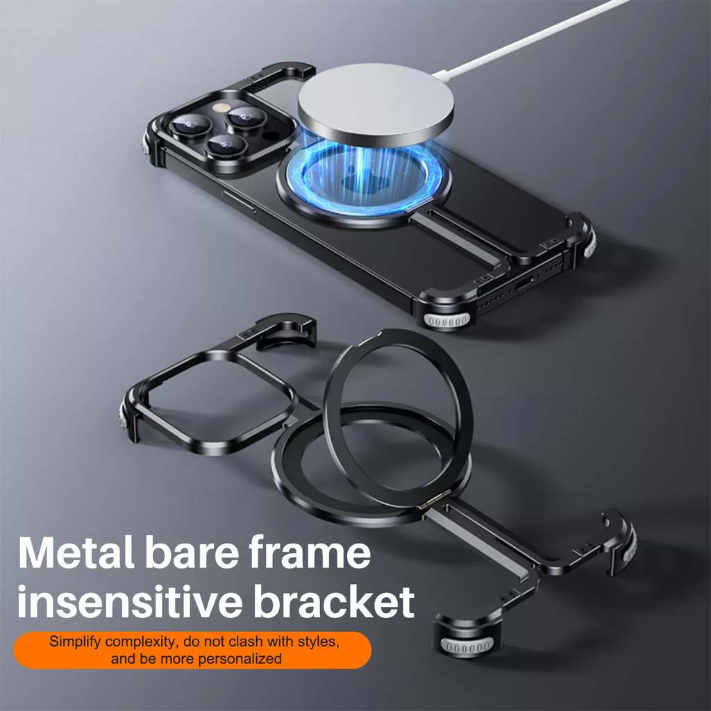 Aurex iPhone MagSafe tok — ultrakarcsú titán, keret nélküli kialakítás