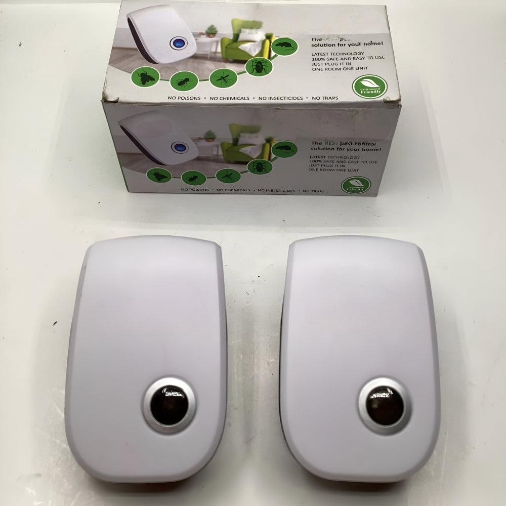 Ultraschall-Schädlingsabwehr-Stecker für Innenräume, 2er-Pack