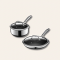 Premium Titanium Essential Cookware Bundle
