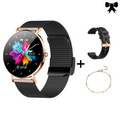 Smartwatch mit Voll-Touchscreen – Mineralglas-Display – Bluetooth-Verbindung | meowbutter