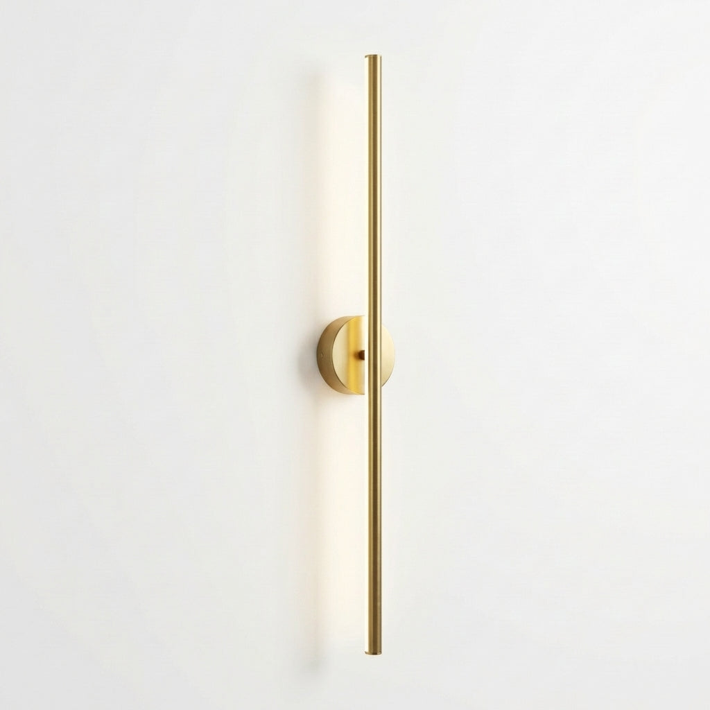 Aluminum Wall Light With Built In LED Bar Minimalist Nordic Design