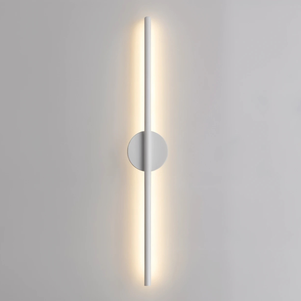 Aluminum Wall Light With Built In LED Bar Minimalist Nordic Design