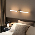 Gold Finish Metal And Acrylic Wall Light With Linear LED Bar