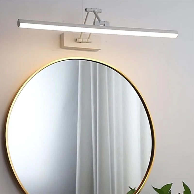 Slim Metal And Acrylic LED Wall Lamp With Integrated LED For Mirrors