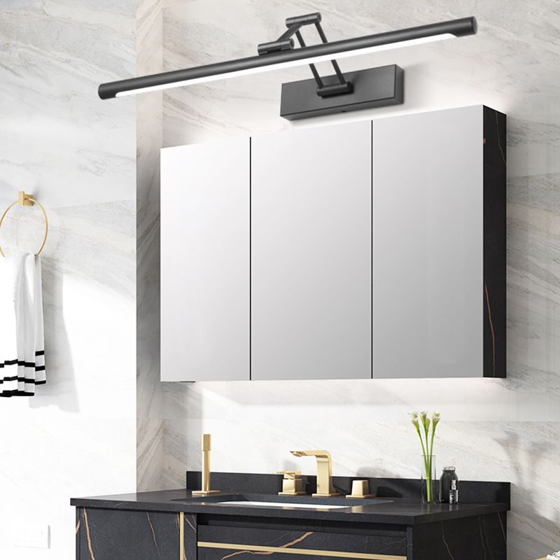 Slim Metal And Acrylic LED Wall Lamp With Integrated LED For Mirrors