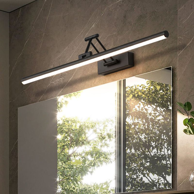 Slim Metal And Acrylic LED Wall Lamp With Integrated LED For Mirrors