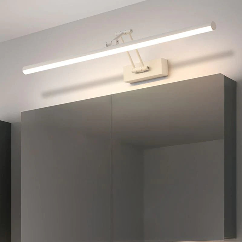 Slim Metal And Acrylic LED Wall Lamp With Integrated LED For Mirrors