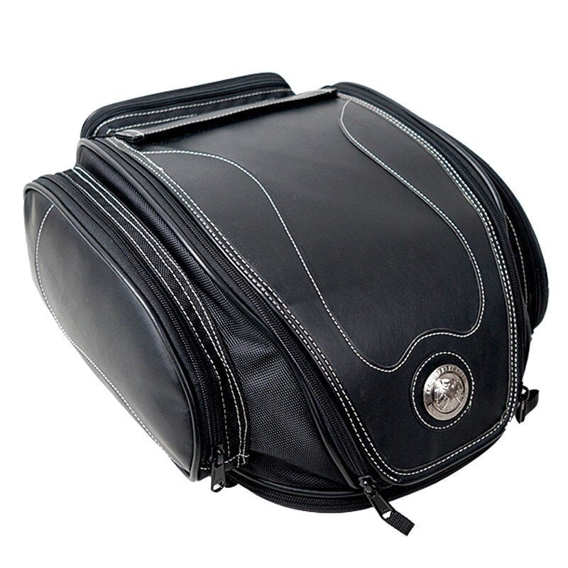 Utvidbar allværbag for baksete — justerbart volum, solid feste