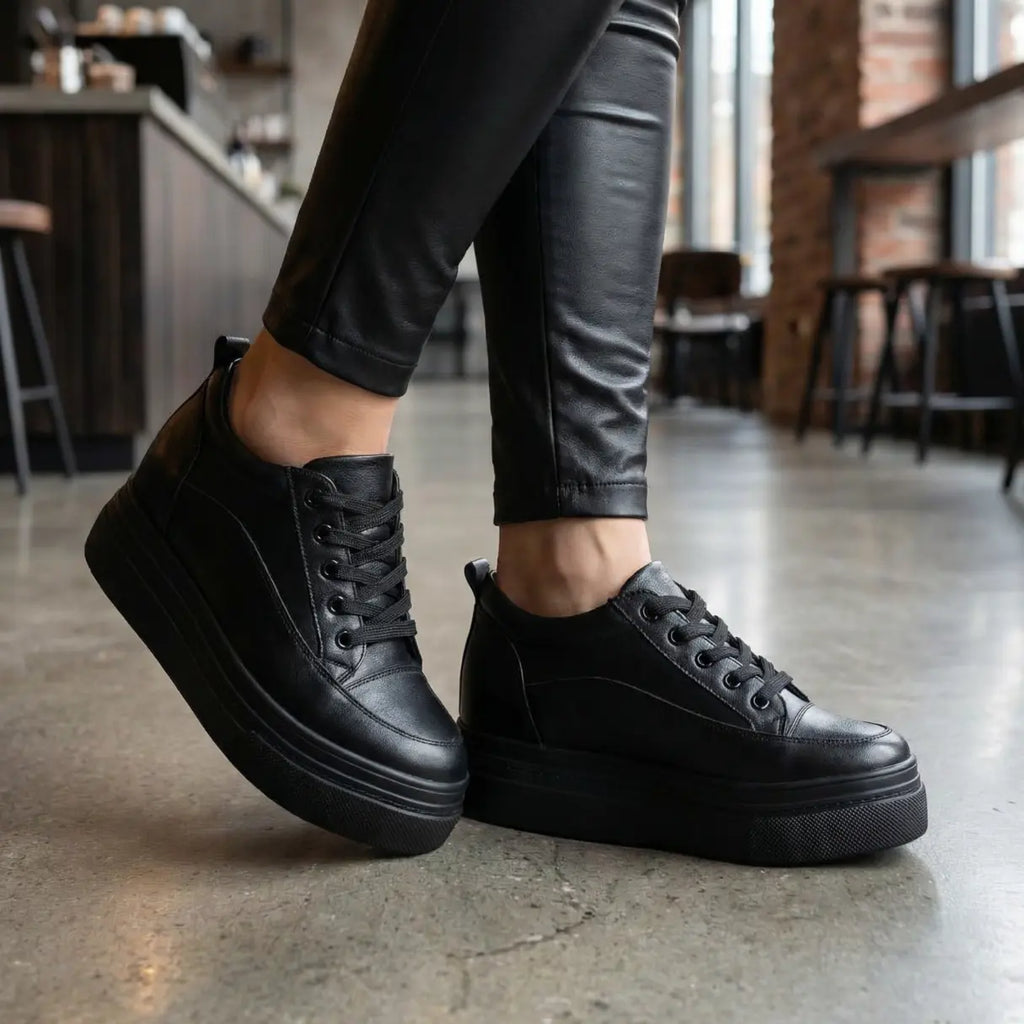 Veya Ten Centimeter Height Boost Platform Shoes For Everyday Style