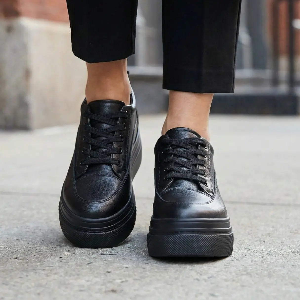 Veya Ten Centimeter Height Boost Platform Shoes For Everyday Style