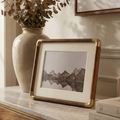 Elegant Vintage Solid Wood Photo Frame For Desktop Display