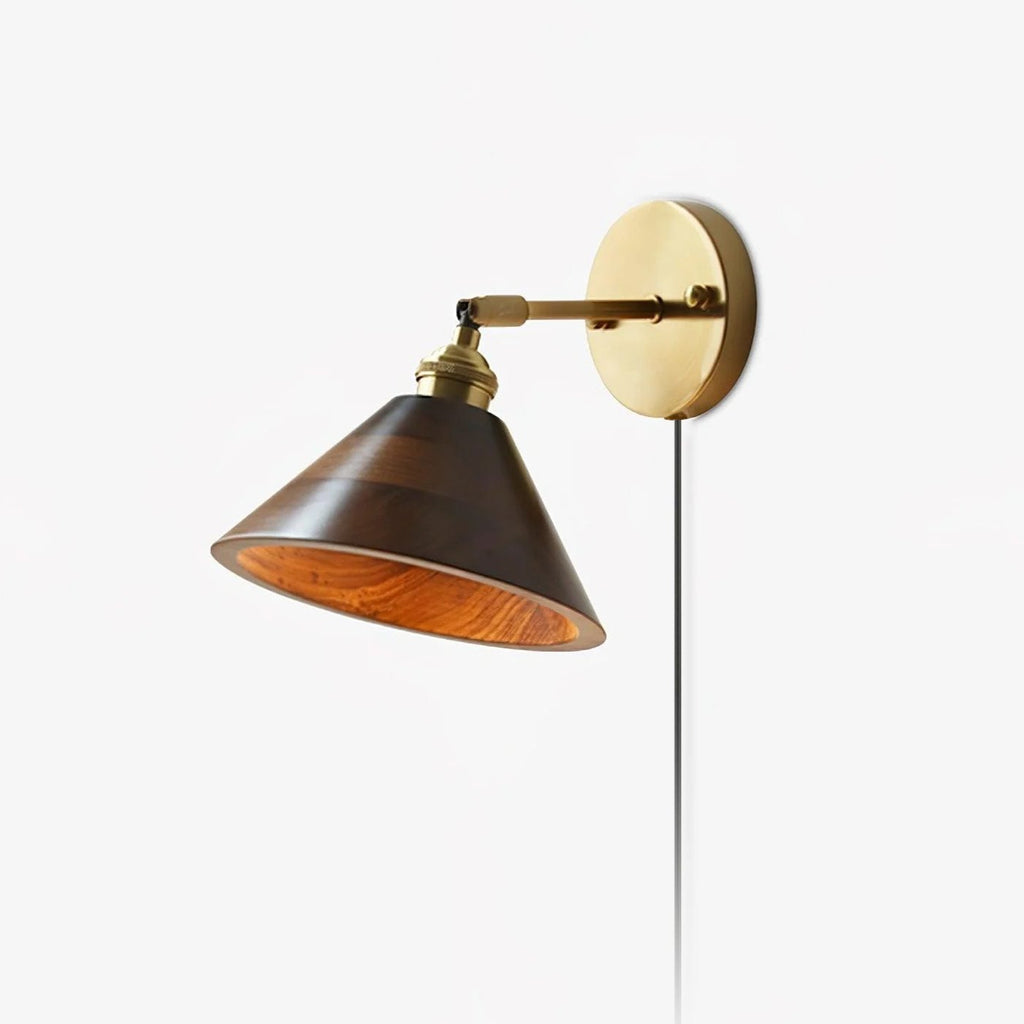 Kirrea Vintage Wall Lamp With Pull Chain Switch