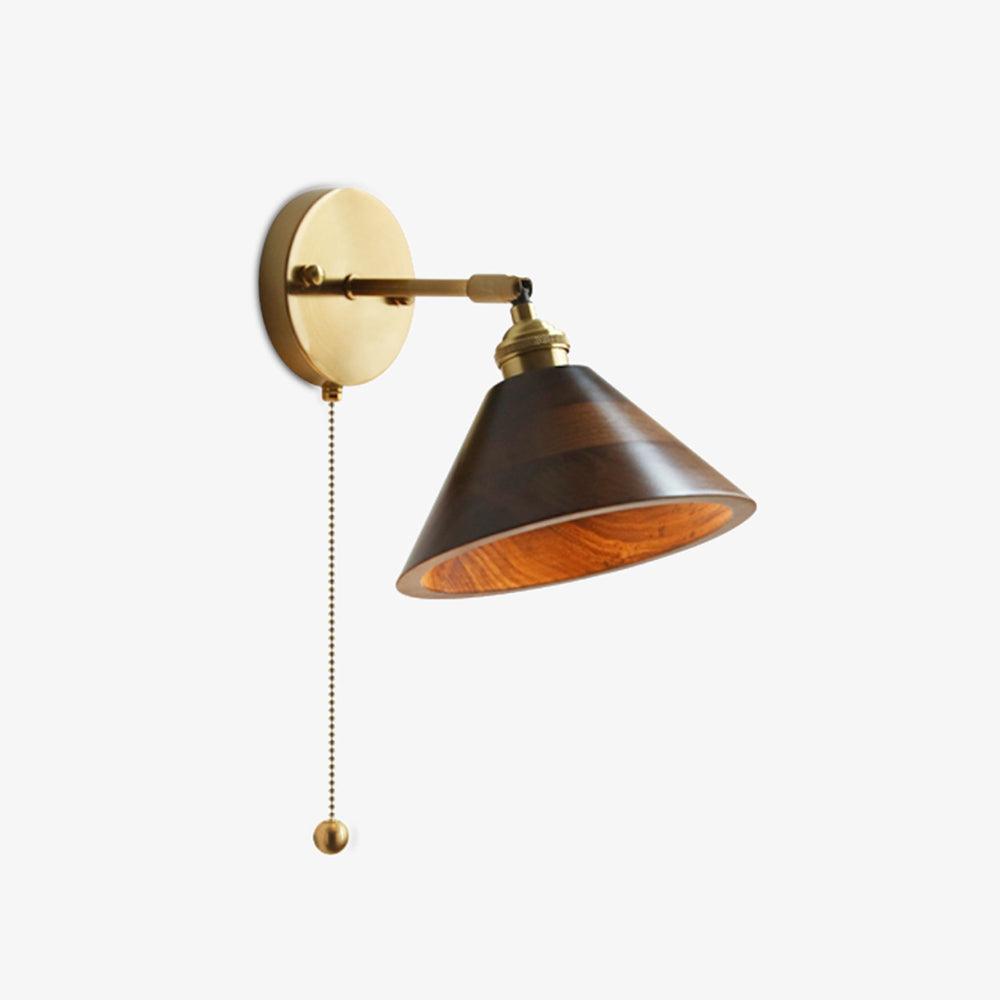 Kirrea Vintage Wall Lamp With Pull Chain Switch