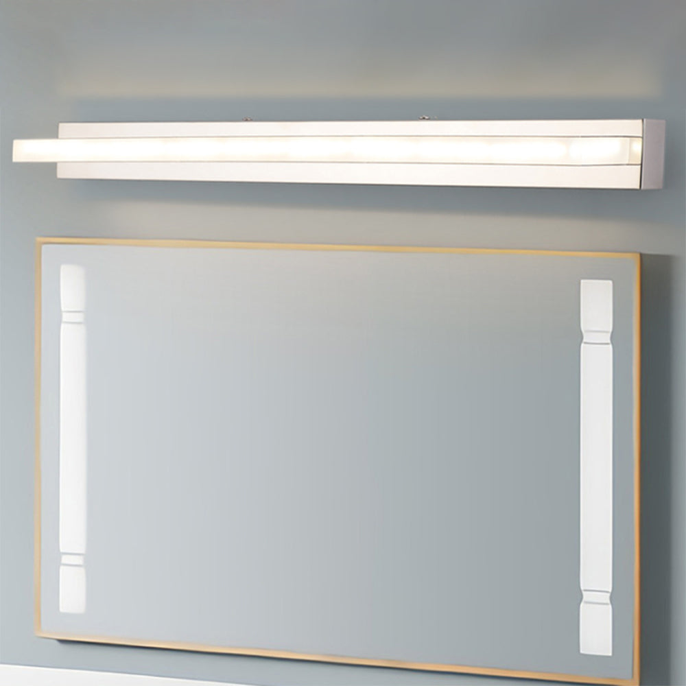 Metal And PC Rectangular LED Wall Light For Bathroom And Bedroom