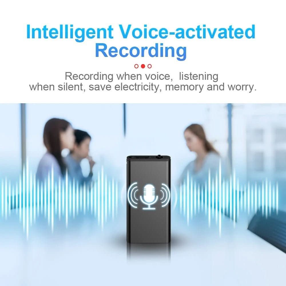 Registratore ad attivazione vocale, audio nitido e archiviazione | meowbutter