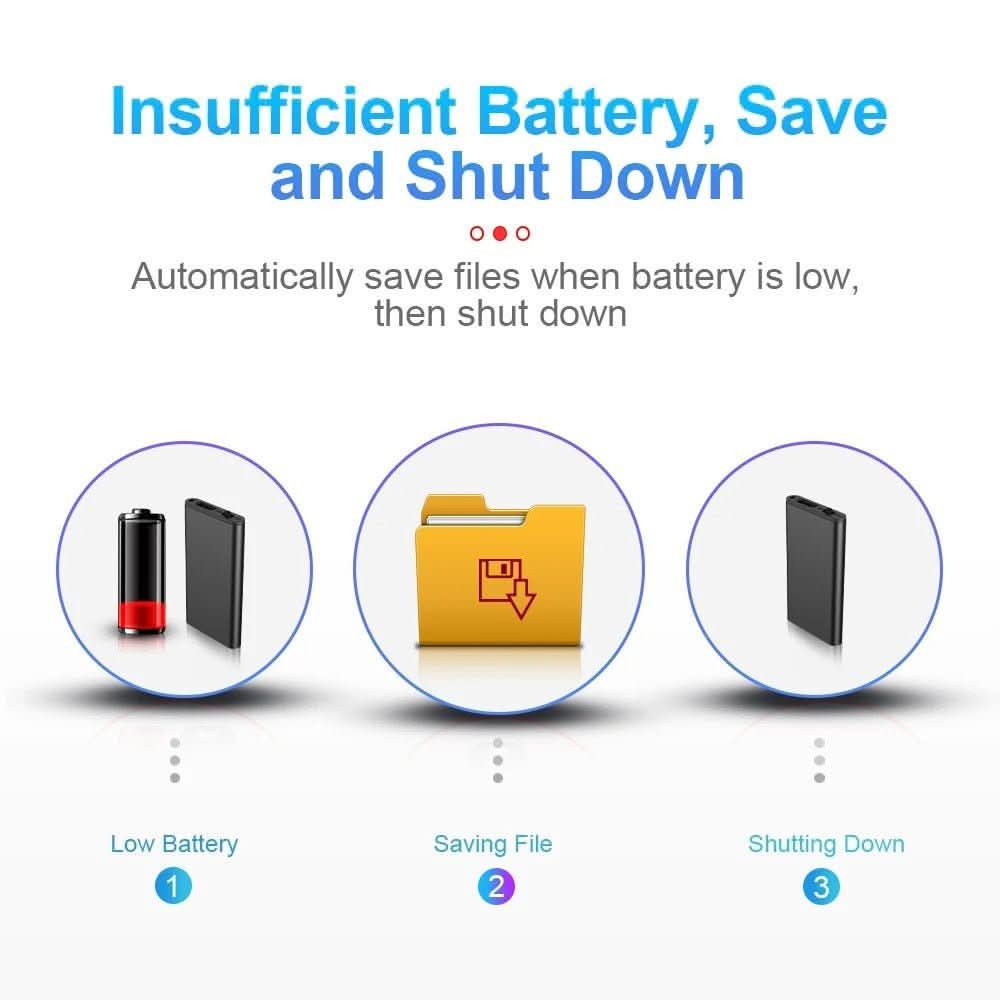 Registratore ad attivazione vocale, audio nitido e archiviazione | meowbutter